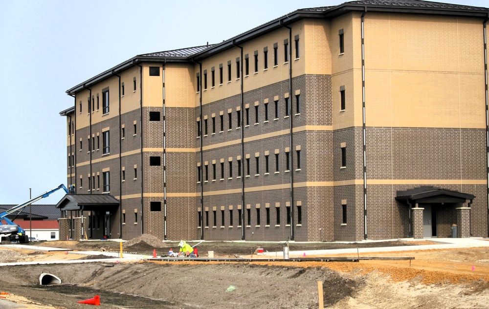 South Barracks Project at Fort McCoy surpasses 90 percent complete as June 2025 starts