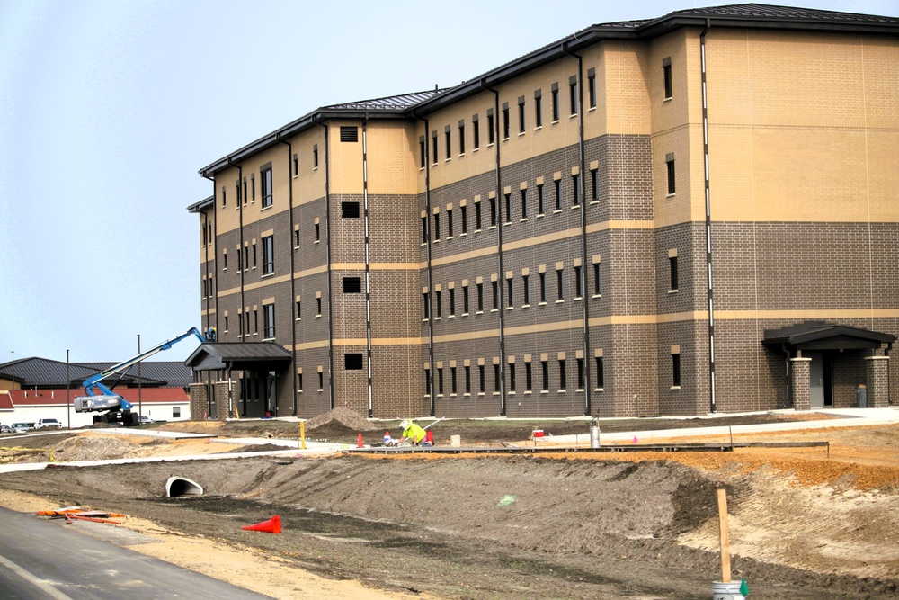 South Barracks Project at Fort McCoy surpasses 90 percent complete as June 2025 starts