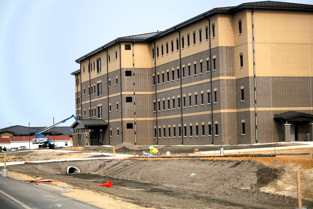 South Barracks Project at Fort McCoy surpasses 90 percent complete as June 2025 starts