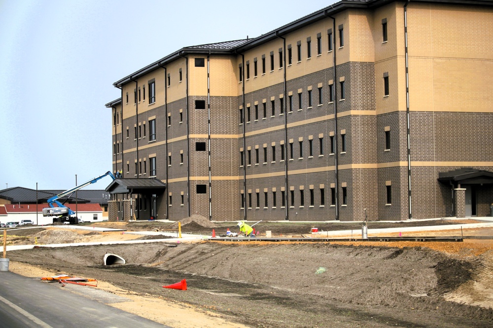 South Barracks Project at Fort McCoy surpasses 90 percent complete as June 2025 starts