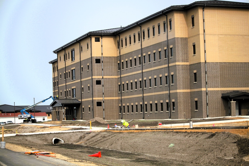 South Barracks Project at Fort McCoy surpasses 90 percent complete as June 2025 starts