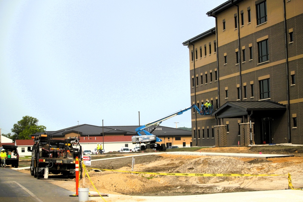 South Barracks Project at Fort McCoy surpasses 90 percent complete as June 2025 starts