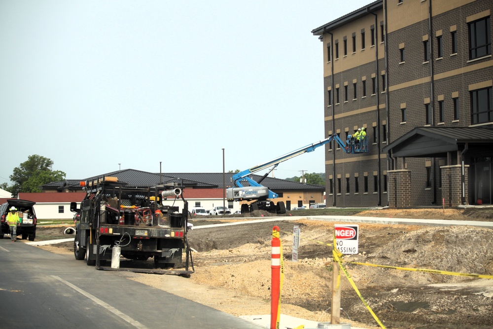 South Barracks Project at Fort McCoy surpasses 90 percent complete as June 2025 starts