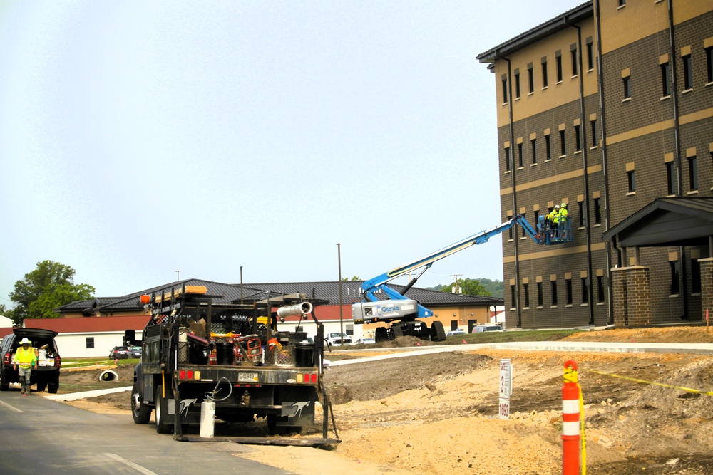 South Barracks Project at Fort McCoy surpasses 90 percent complete as June 2025 starts