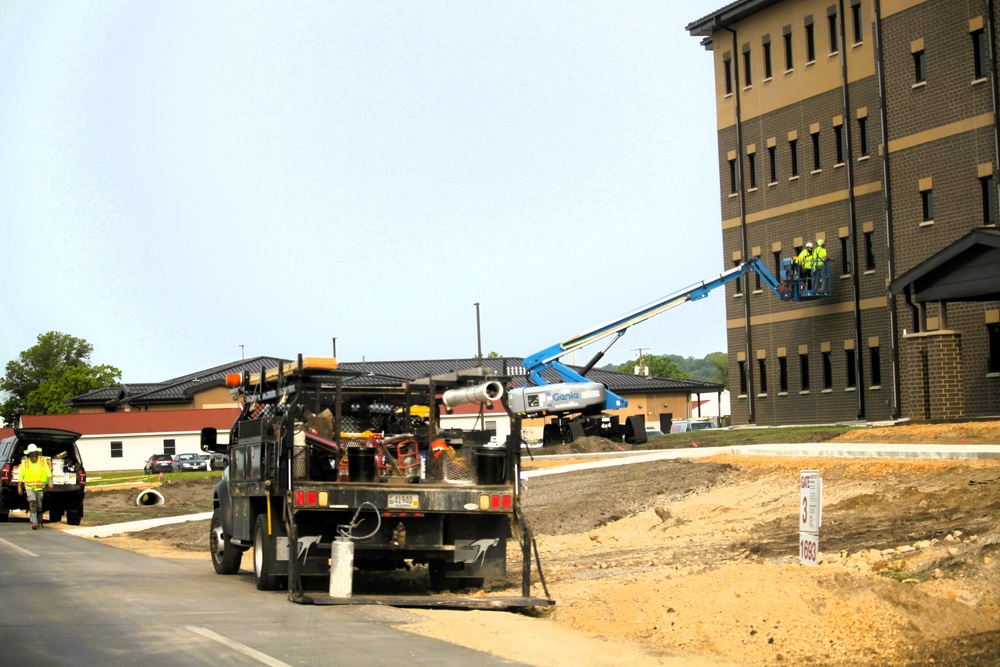 South Barracks Project at Fort McCoy surpasses 90 percent complete as June 2025 starts