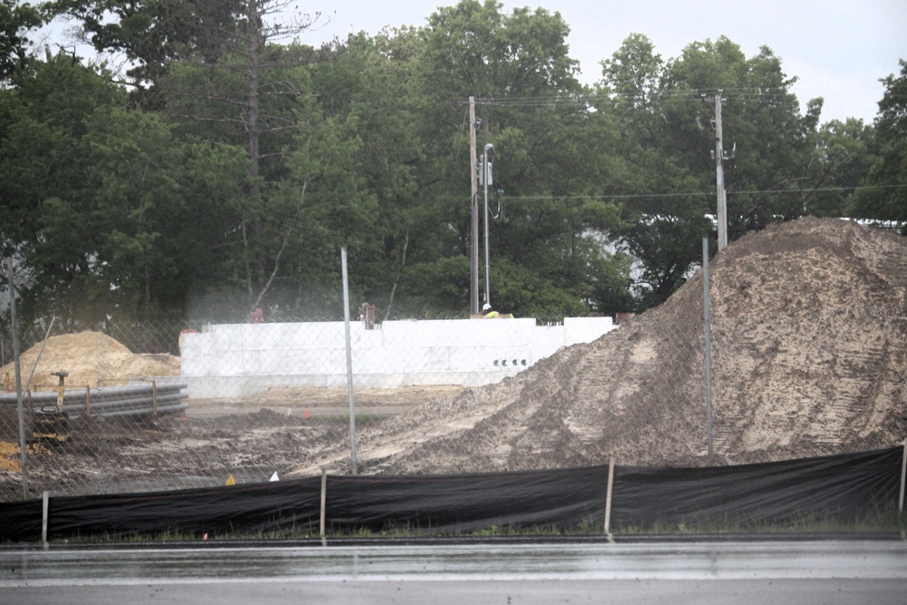 $55.75 million Collective Training Officers Quarters Project at Fort McCoy makes gains on construction as June 2025 begins