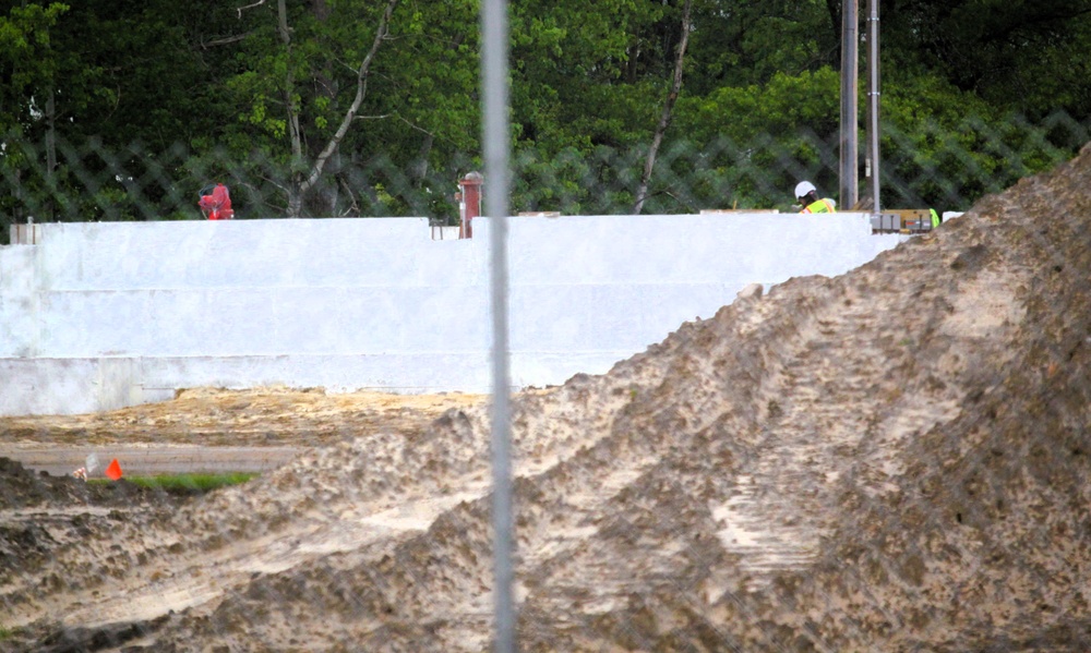 $55.75 million Collective Training Officers Quarters Project at Fort McCoy makes gains on construction as June 2025 begins