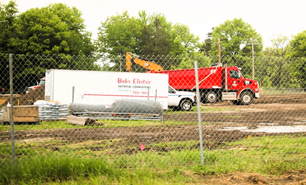 $55.75 million Collective Training Officers Quarters Project at Fort McCoy makes gains on construction as June 2025 begins