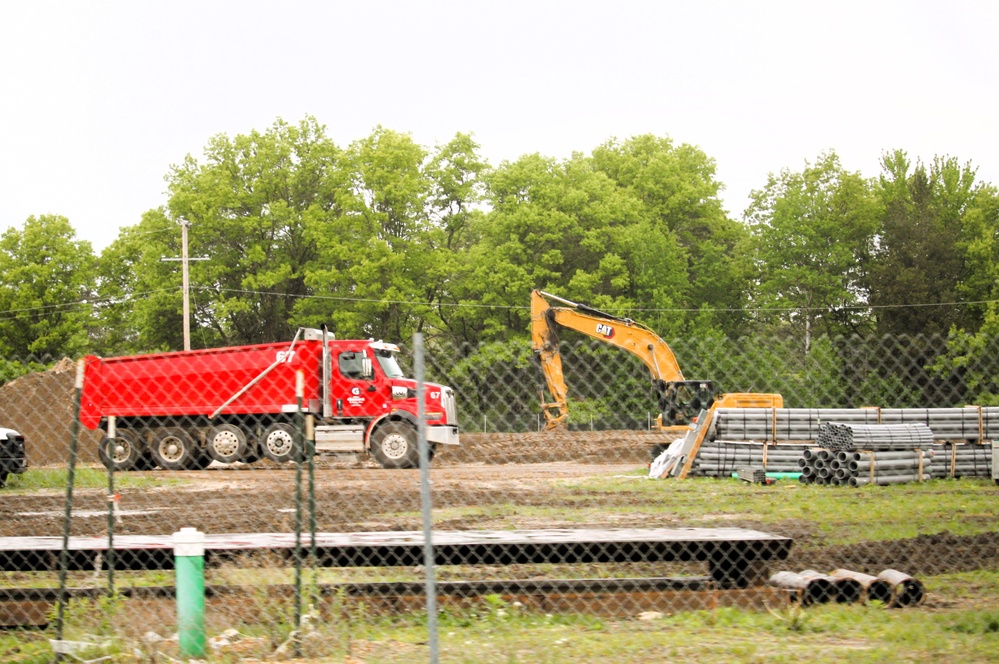 $55.75 million Collective Training Officers Quarters Project at Fort McCoy makes gains on construction as June 2025 begins