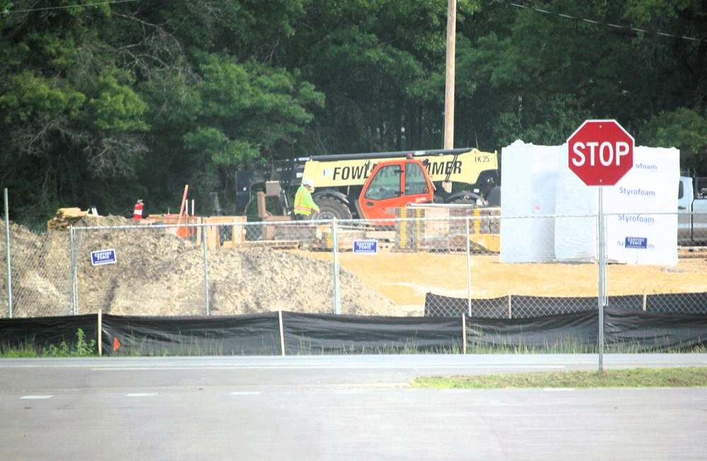 $55.75 million Collective Training Officers Quarters Project at Fort McCoy makes gains on construction as June 2025 begins