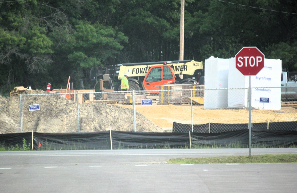 $55.75 million Collective Training Officers Quarters Project at Fort McCoy makes gains on construction as June 2025 begins