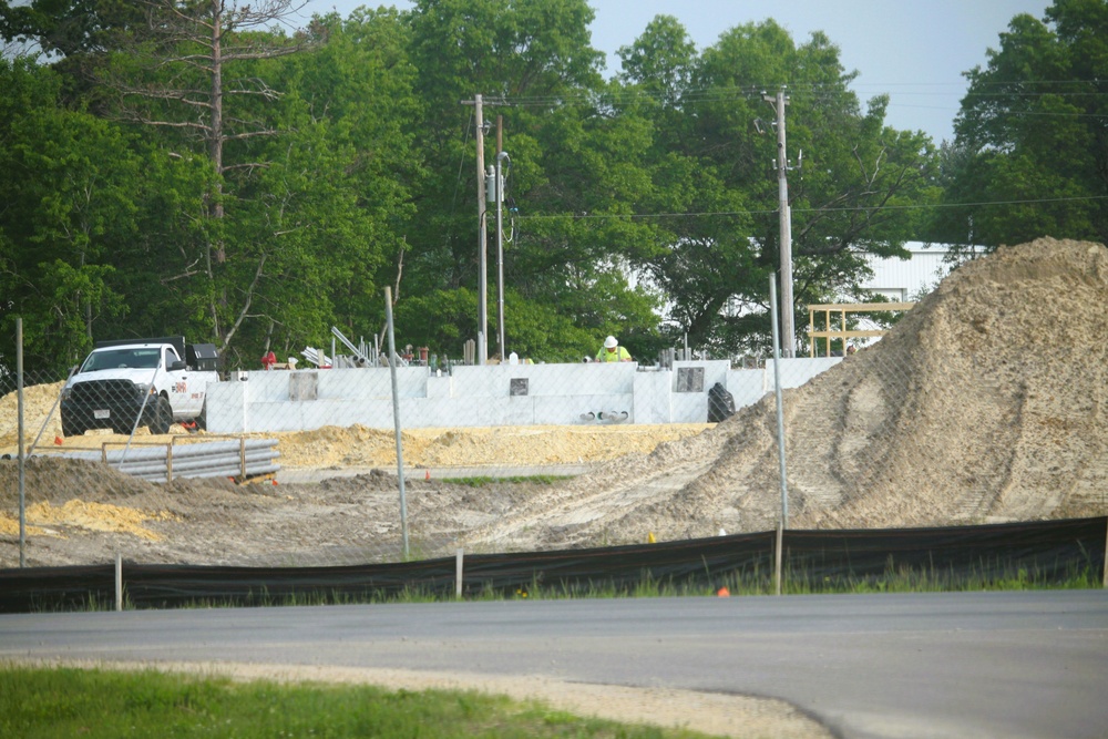 $55.75 million Collective Training Officers Quarters Project at Fort McCoy makes gains on construction as June 2025 begins
