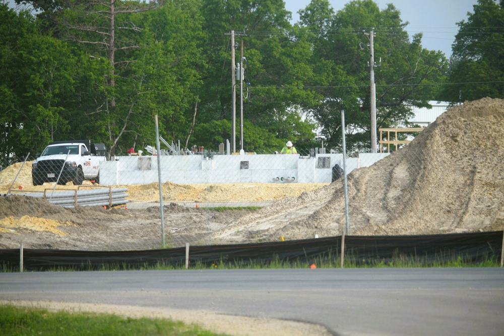 $55.75 million Collective Training Officers Quarters Project at Fort McCoy makes gains on construction as June 2025 begins