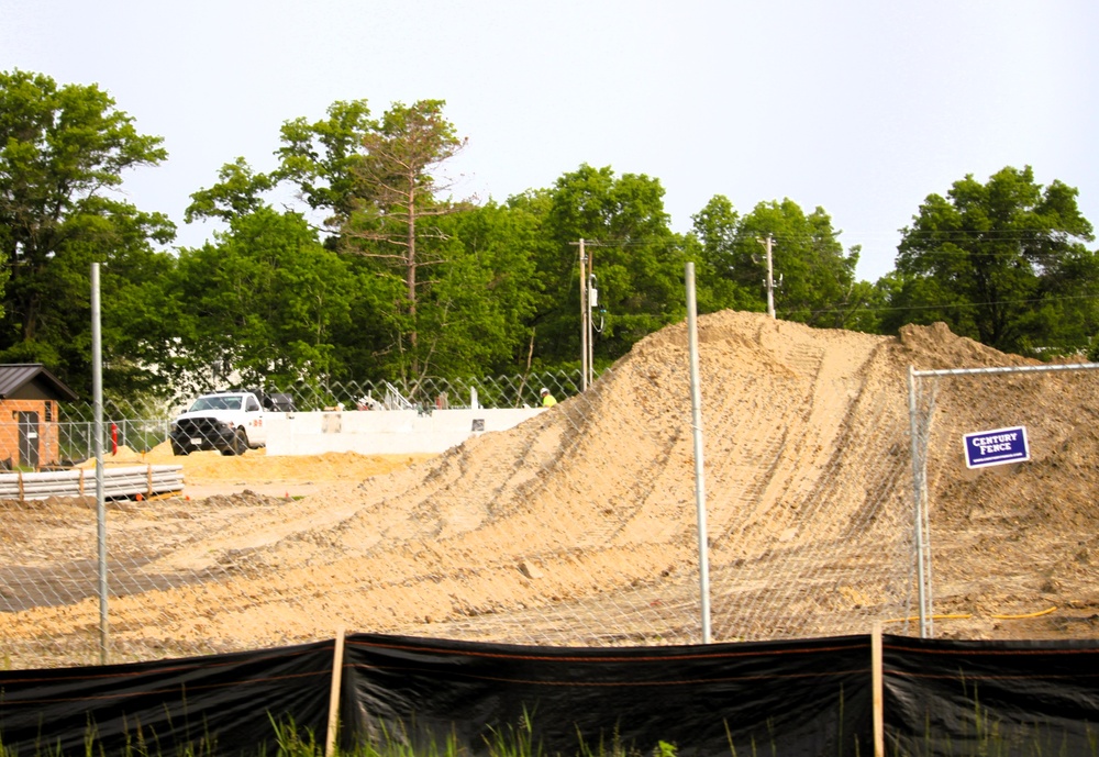 $55.75 million Collective Training Officers Quarters Project at Fort McCoy makes gains on construction as June 2025 begins