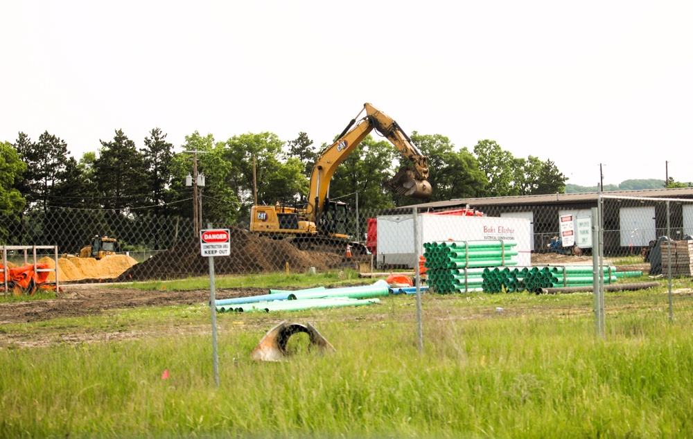 $55.75 million Collective Training Officers Quarters Project at Fort McCoy makes gains on construction as June 2025 begins