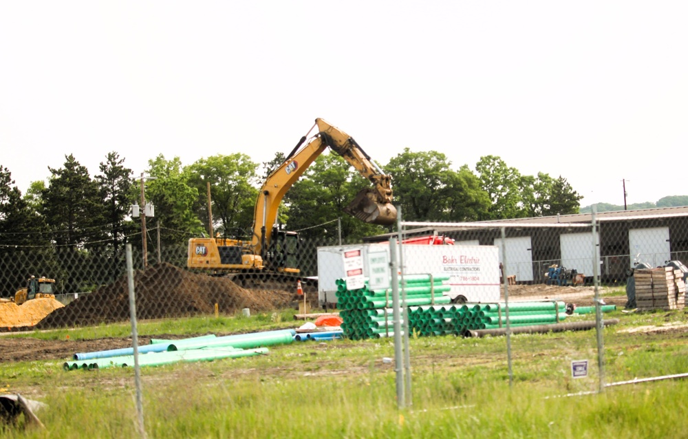 $55.75 million Collective Training Officers Quarters Project at Fort McCoy makes gains on construction as June 2025 begins