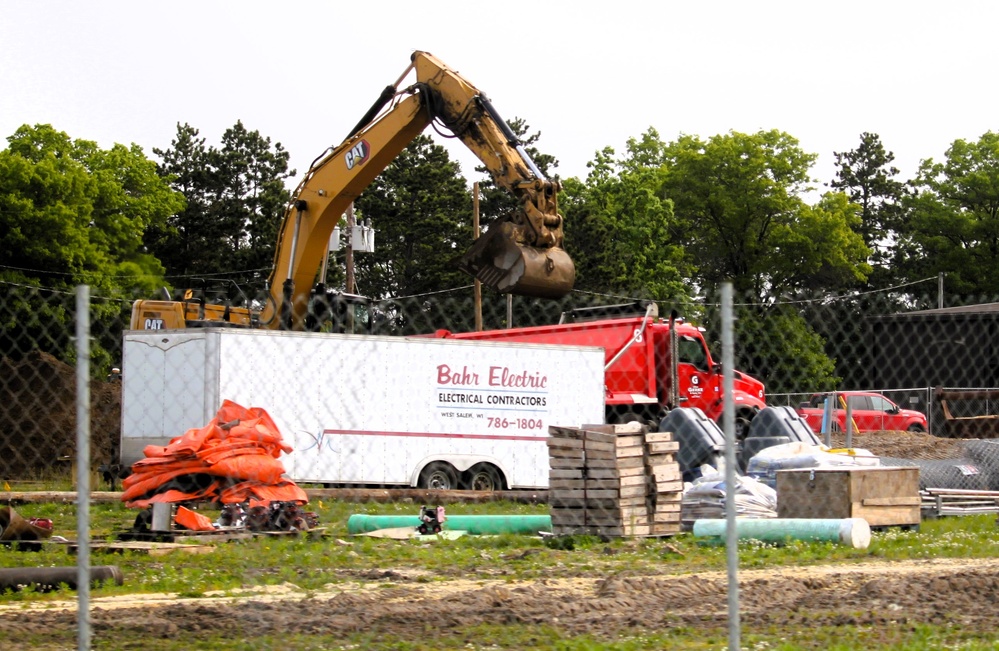 $55.75 million Collective Training Officers Quarters Project at Fort McCoy makes gains on construction as June 2025 begins