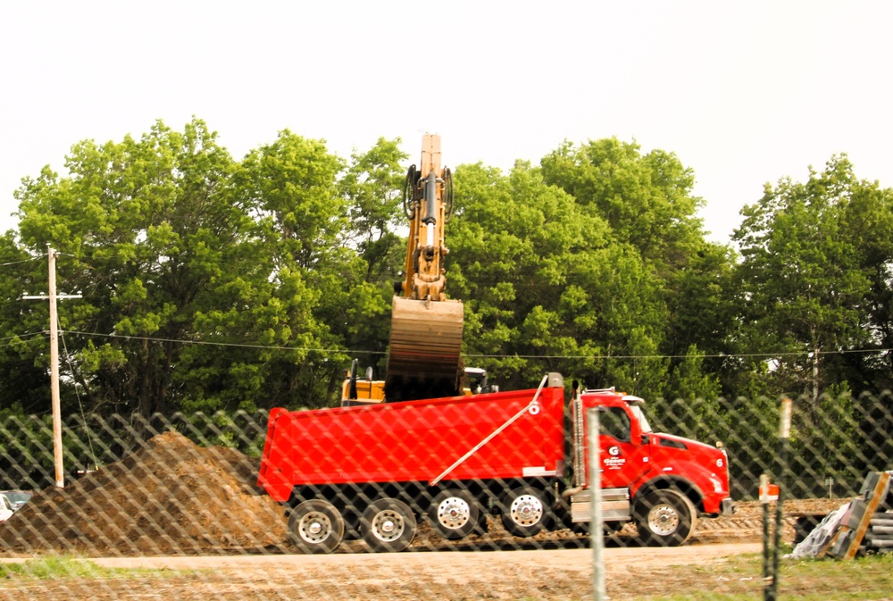 $55.75 million Collective Training Officers Quarters Project at Fort McCoy makes gains on construction as June 2025 begins