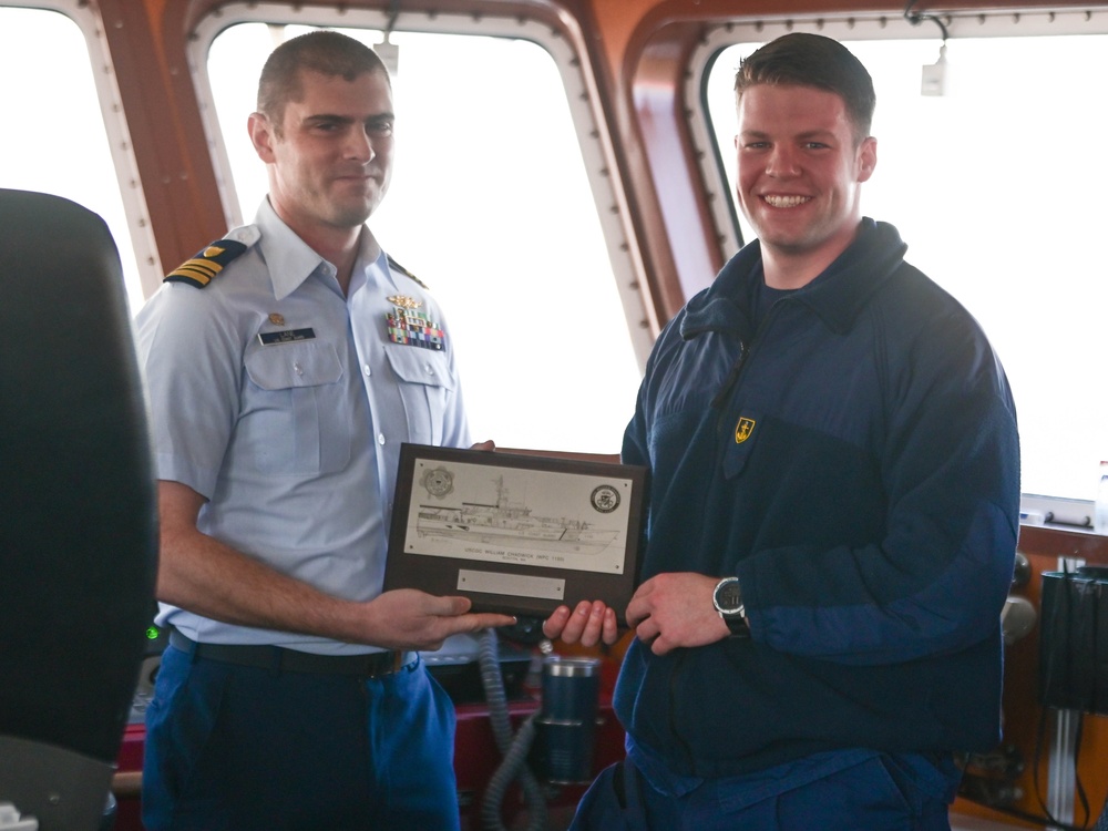 U.S. Coast Guard Cutter William Chadwick celebrates 145th anniversary of daring rescue