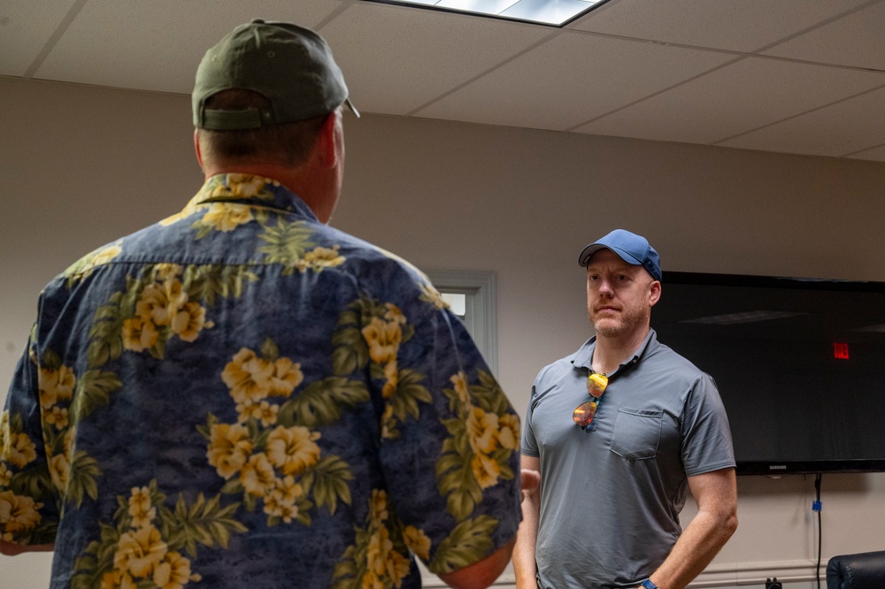Team Fairchild hosts STAFFDEL members