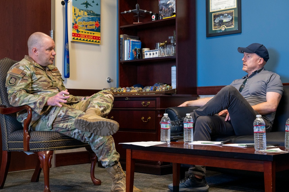 Team Fairchild hosts STAFFDEL members