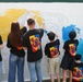 U.S. Military, Korean Children Unite for Mural Project in Yongsan