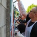U.S. Military, Korean Children Unite for Mural Project in Yongsan