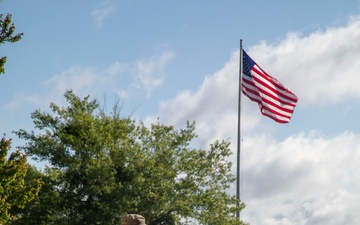 Alpha Company &quot;Storm&quot;, 2-3 GSAB, Color Casing ceremony