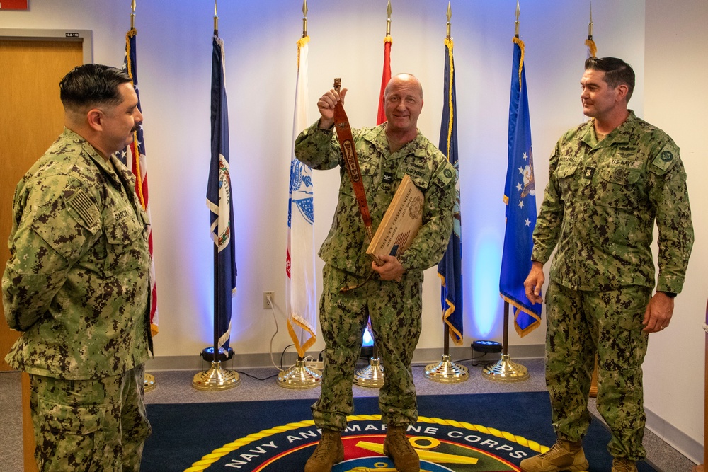 Navy and Marine Corps Force Health Protection Command Hosts an Award ceremony for Deputy Commander Capt. Charles Wilhite