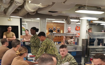 Naval Medical Readiness Training Command Rota Projects Global Medical Strength Aboard USS Stout (DDG 55)