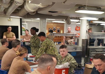 Naval Medical Readiness Training Command Rota Projects Global Medical Strength Aboard USS Stout (DDG 55)