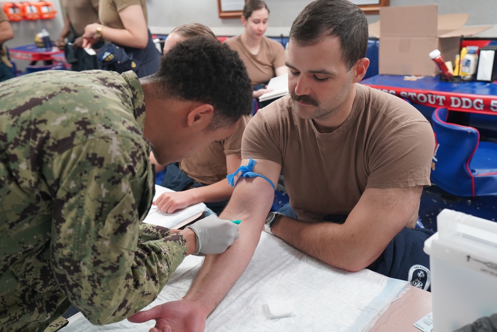 Naval Medical Readiness Training Command Rota Projects Global Medical Strength Aboard USS Stout (DDG 55)