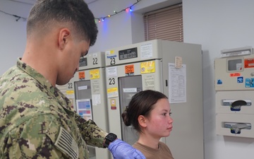 Naval Medical Readiness Training Command Rota Projects Global Medical Strength Aboard USS Stout (DDG 55)