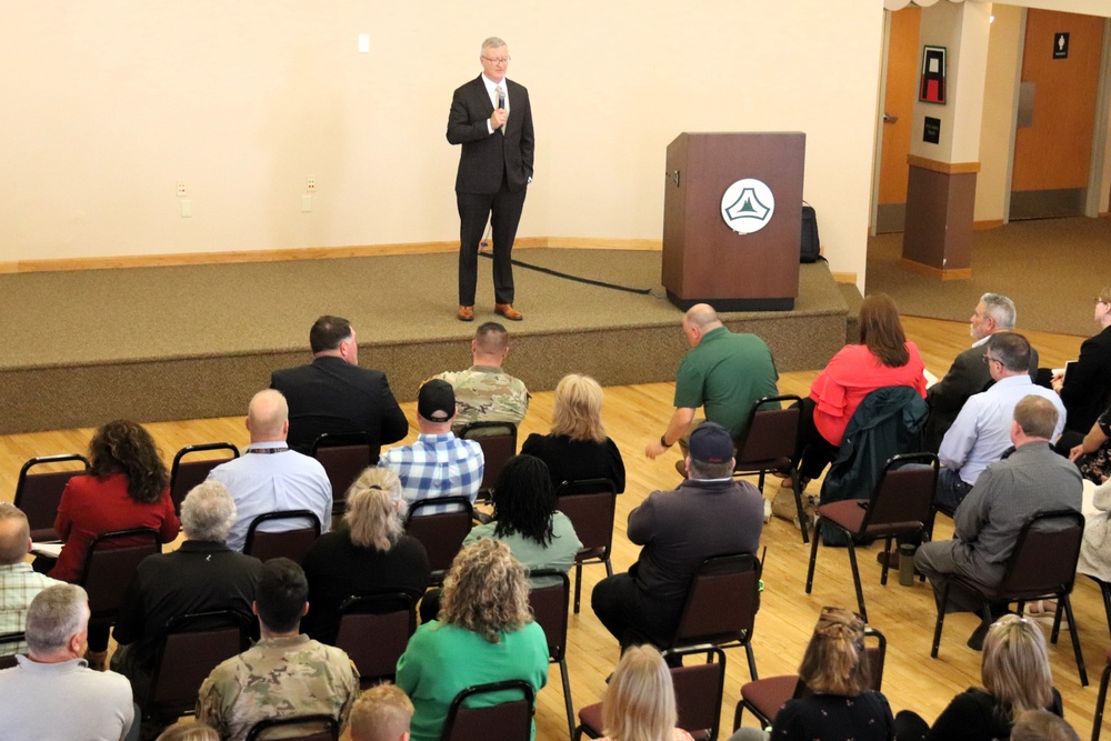 Installation Management Command-Readiness director makes June 2025 visit to Fort McCoy