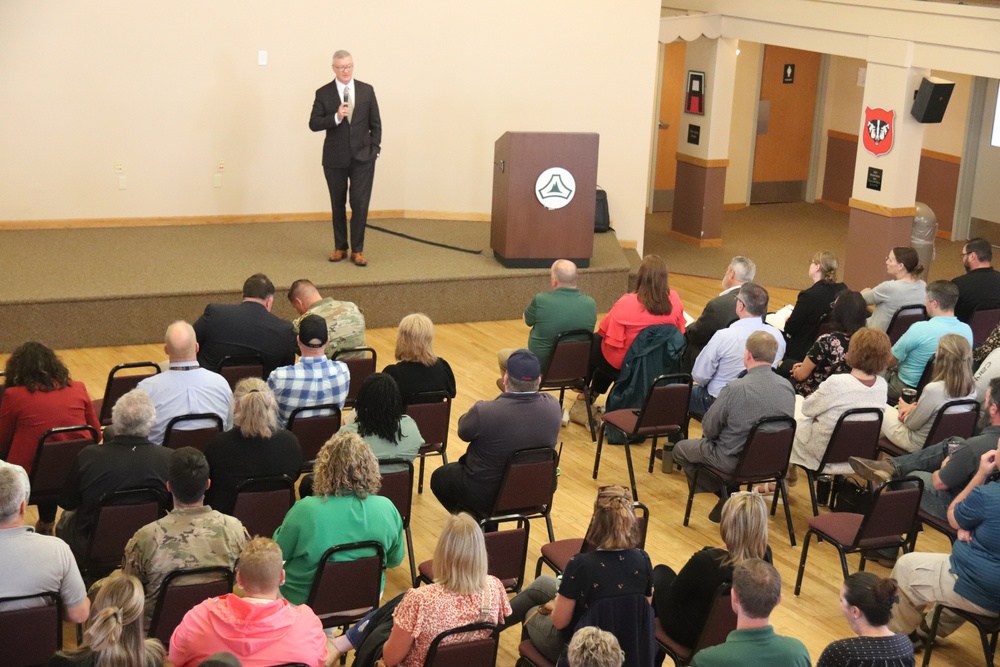 Installation Management Command-Readiness director makes June 2025 visit to Fort McCoy