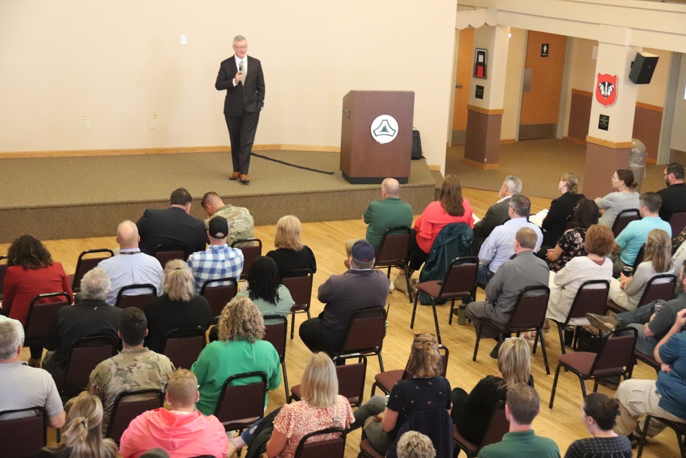Installation Management Command-Readiness director makes June 2025 visit to Fort McCoy