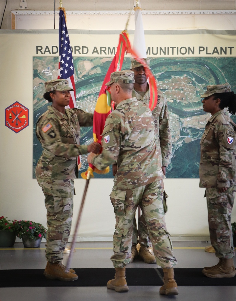 Hough takes over as RFAAP’s commander
