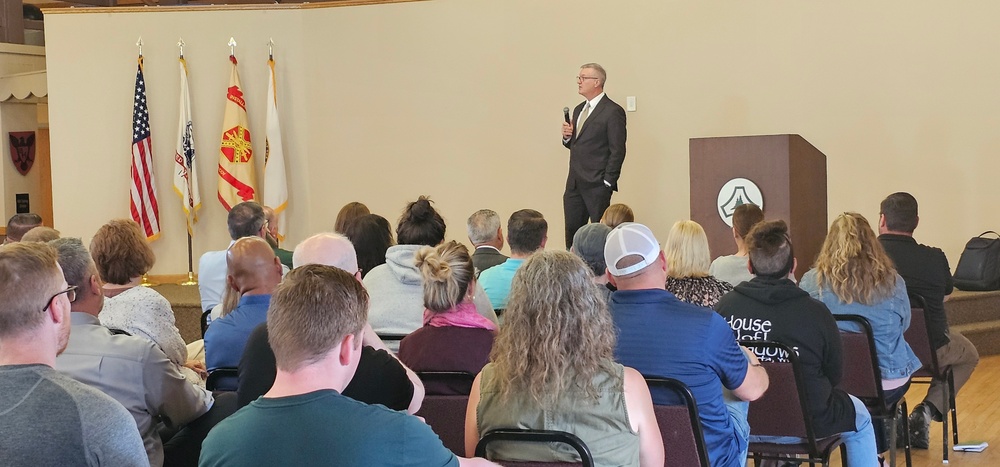 Installation Management Command-Readiness director makes June 2025 visit to Fort McCoy