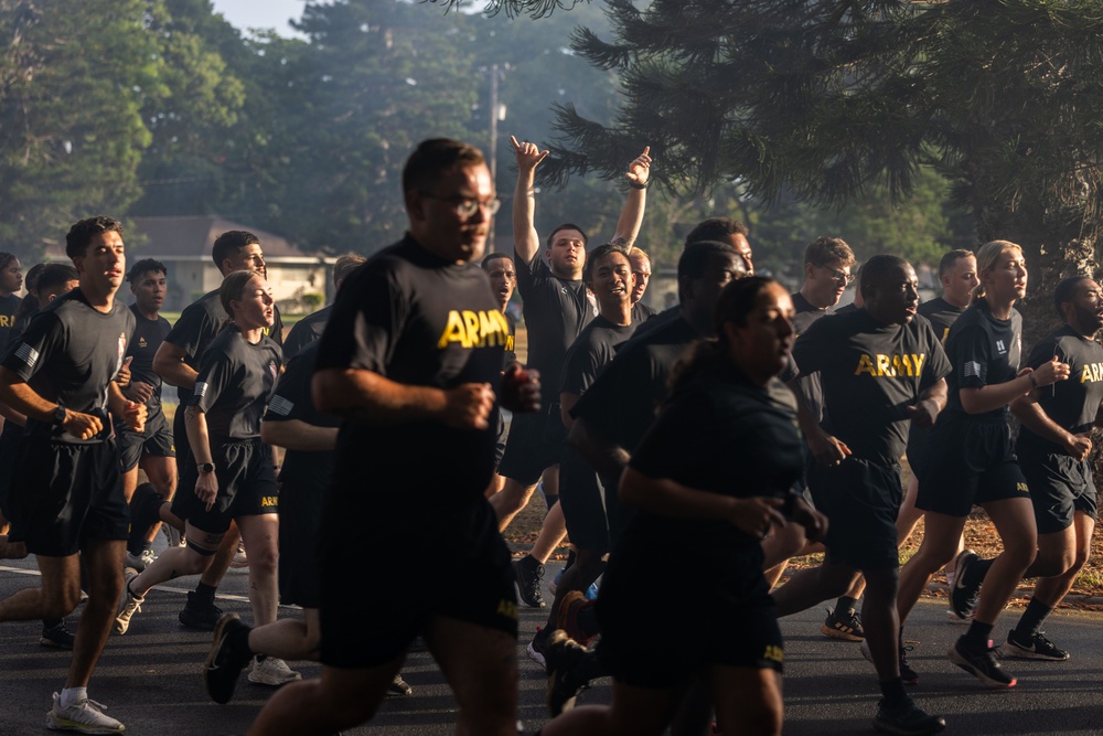 Garrison Hawaii Celebrates the Army’s 250th Birthday with a Motivational Run, 2025