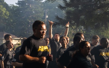 Garrison Hawaii Celebrates the Army’s 250th Birthday with a Motivational Run, 2025