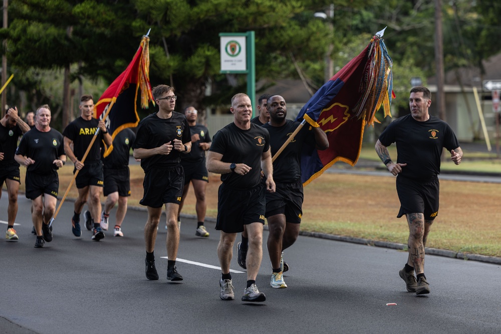 Garrison Hawaii Celebrates the Army’s 250th Birthday with a Motivational Run, 2025