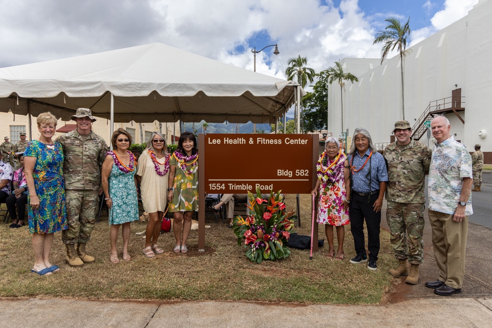 Garrison Hawaii Health and Fitness Center Renamed to Honor CSM Henry Lee