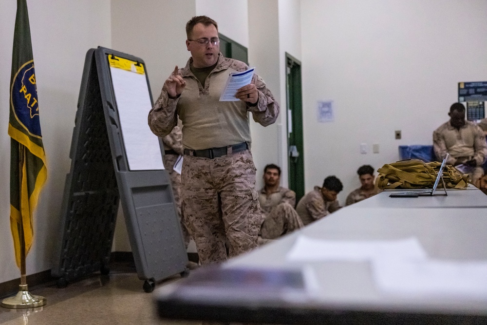 1st CEB chaplain speaks about spiritual fitness during deployment