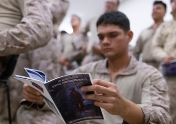 1st CEB chaplain speaks about spiritual fitness during deployment
