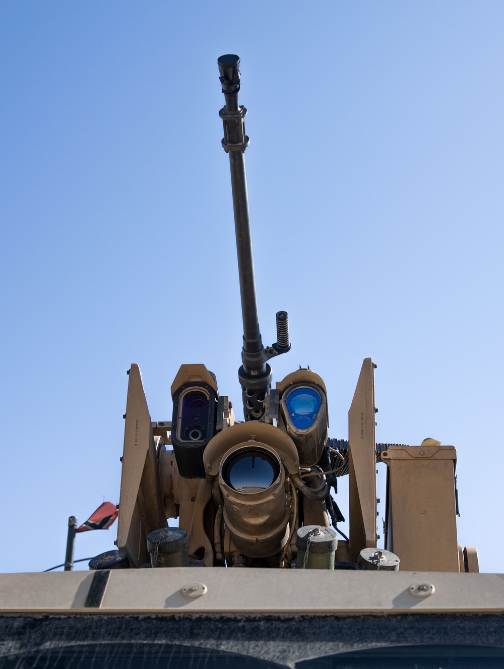 Norwegian Army Soldiers Conduct Patrol Near Al Asad Air Base