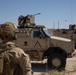 Norwegian Army Soldiers Conduct Patrol Near Al Asad Air Base