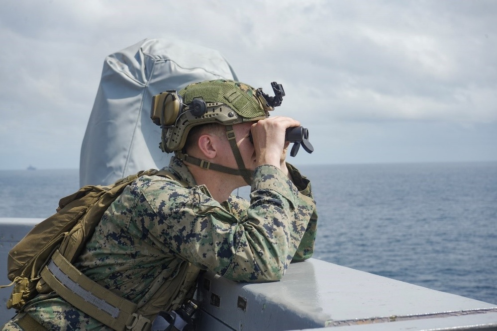 USS San Antonio Conducts Simulated Strait Transit