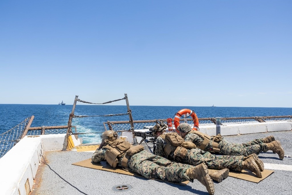 USS San Antonio Conducts Simulated Strait Transit