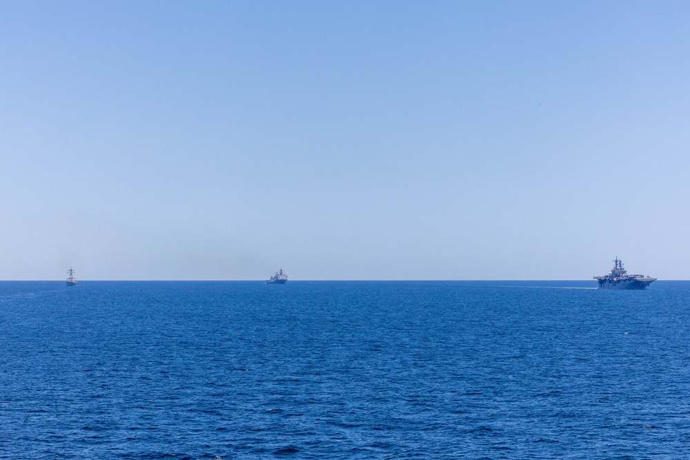 USS San Antonio Conducts Simulated Strait Transit