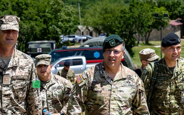 NATO General Visits Red Lands